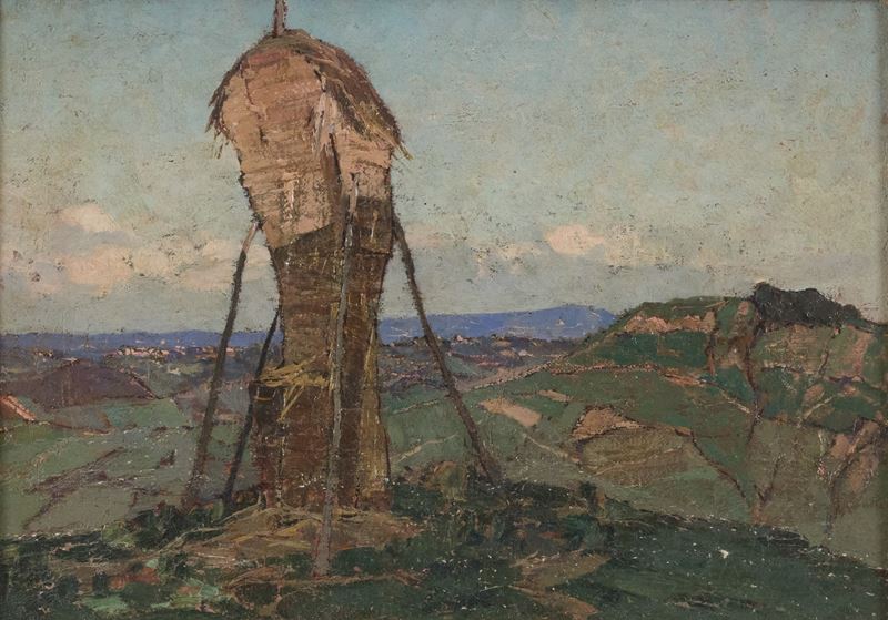 Giovanni Lomi - Campagna Toscana