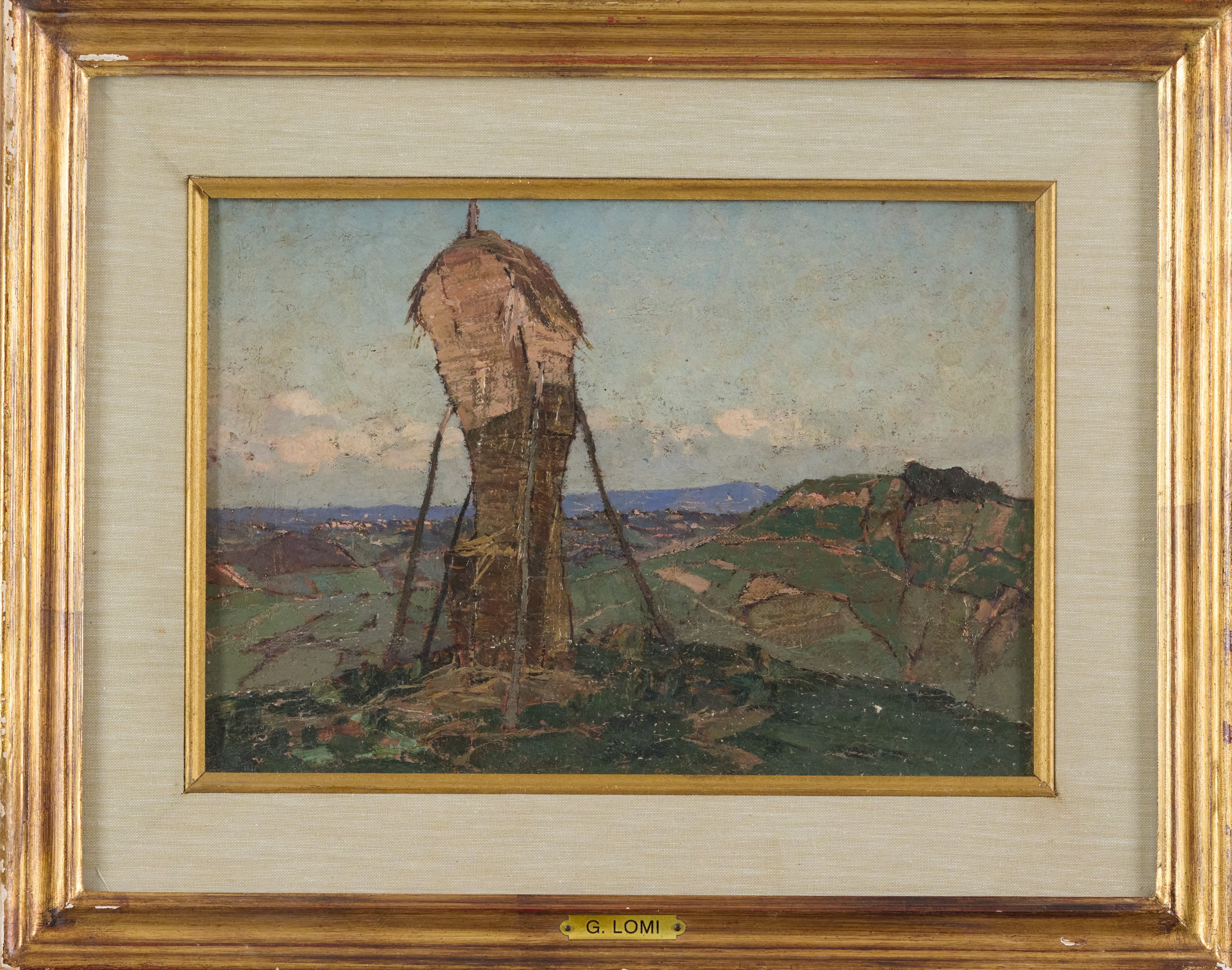 Giovanni Lomi - Campagna Toscana