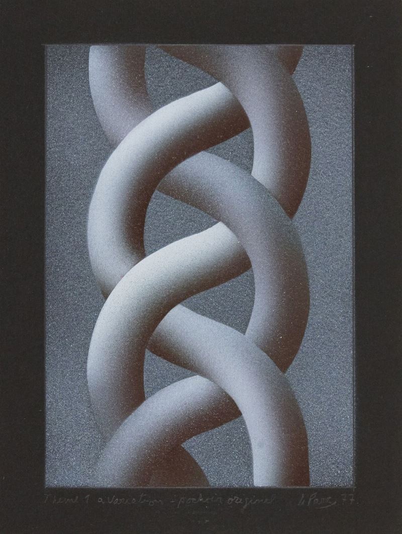 Julio le Parc - Theme 1 a Variation
