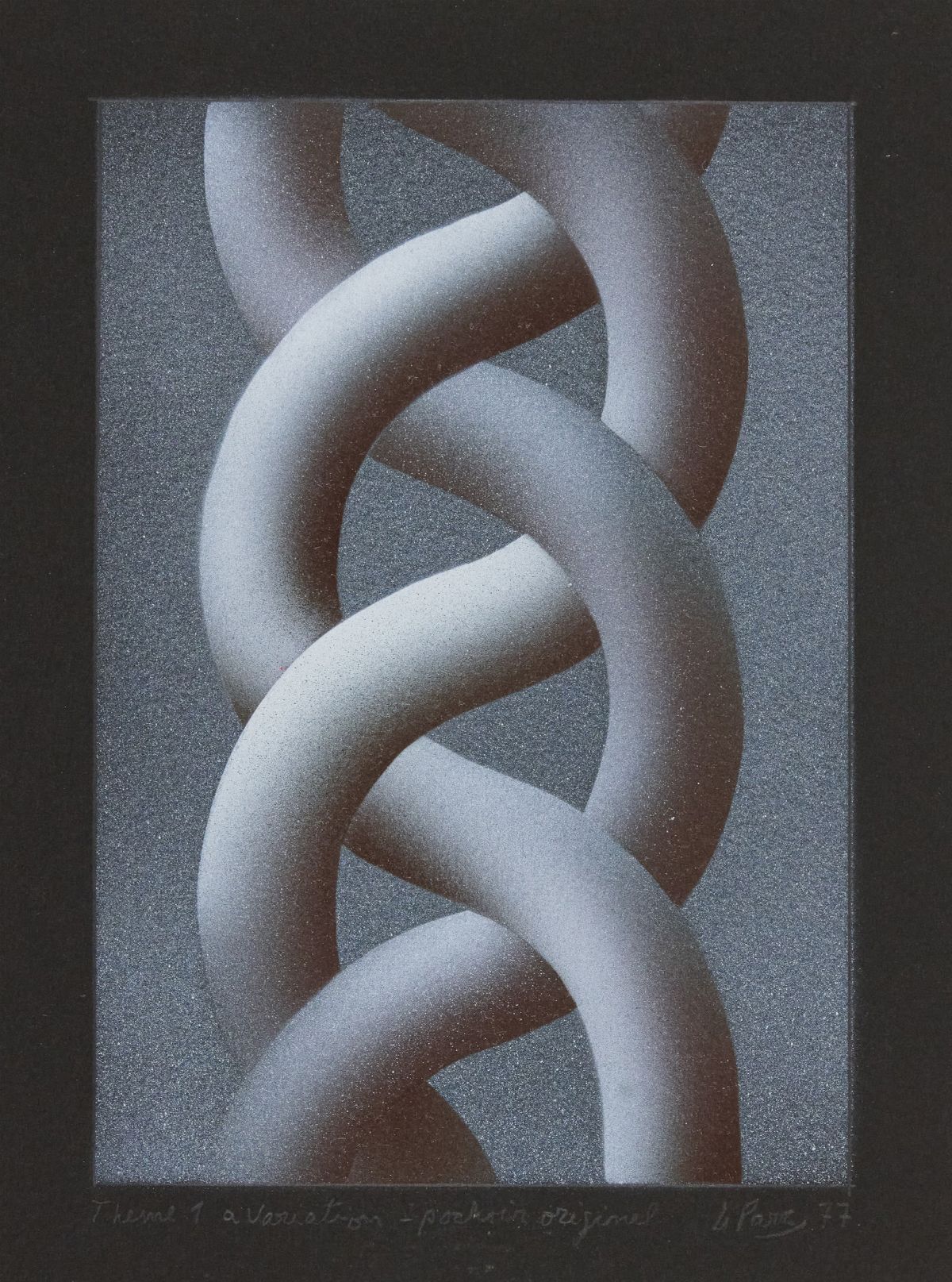 Julio le Parc - Theme 1 a Variation