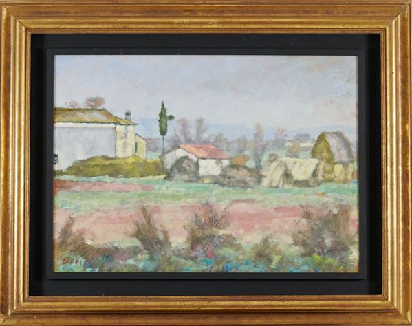 Ardengo Soffici - Paesaggio toscano