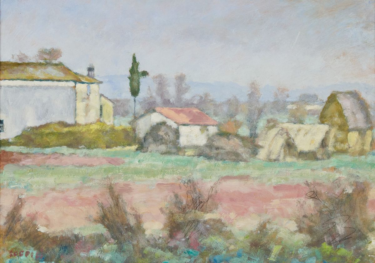 Ardengo Soffici - Paesaggio Toscano