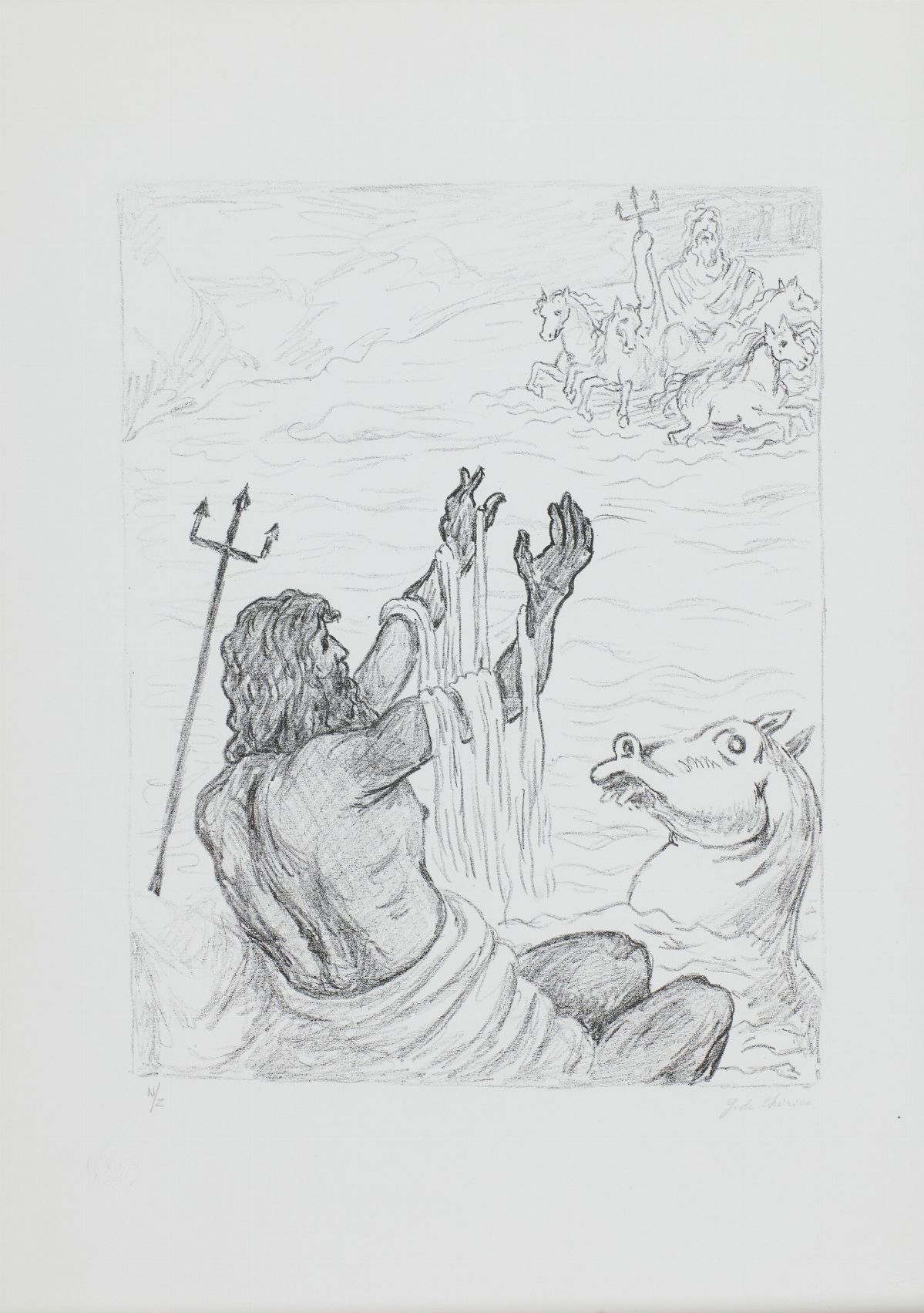 Giorgio De Chirico - Nettuno