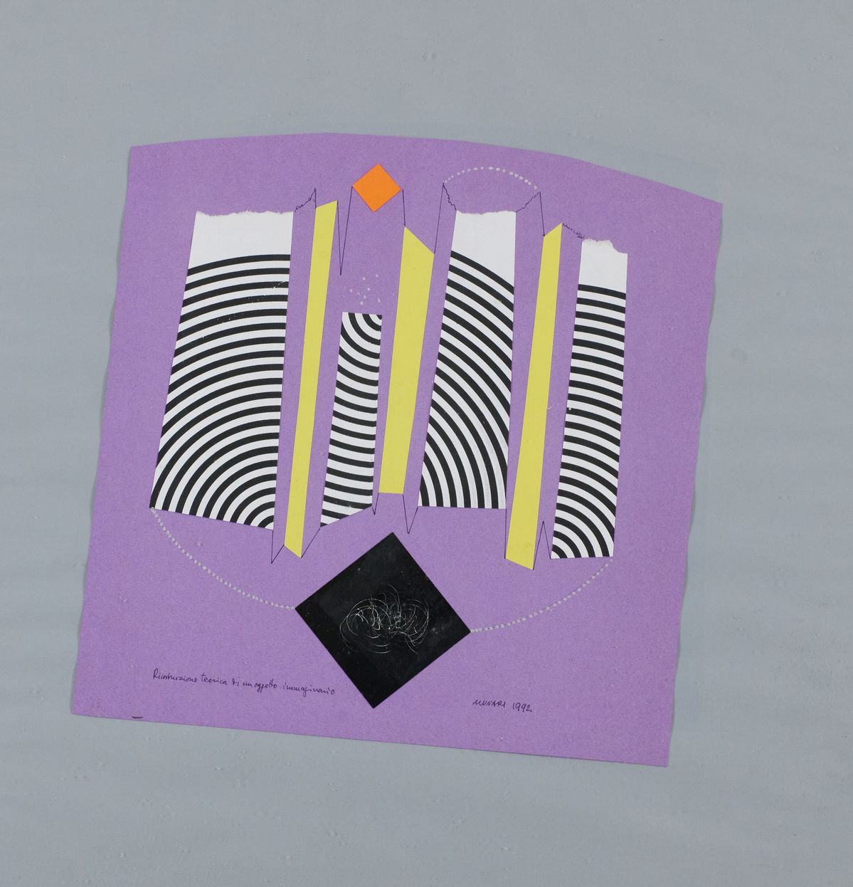 Bruno Munari - Ricostruzione Teorica di un Oggetto Immaginario