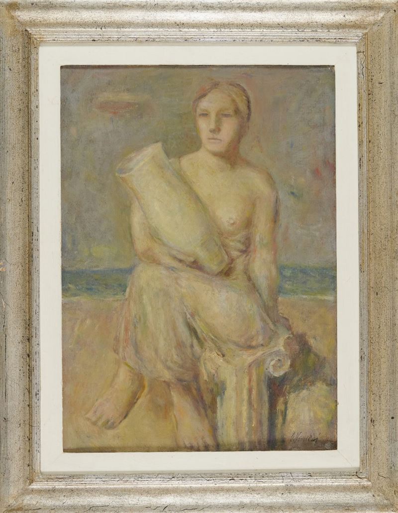 Giuseppe Manfredi - Dona con Vaso