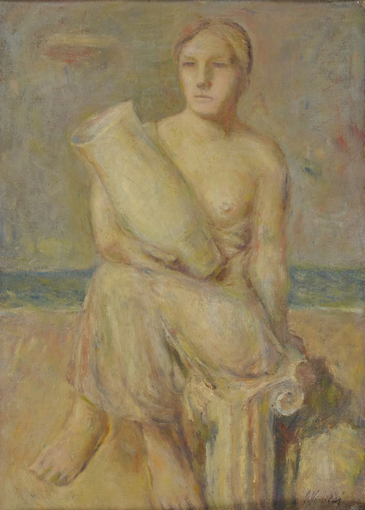 Giuseppe Manfredi - Dona con Vaso