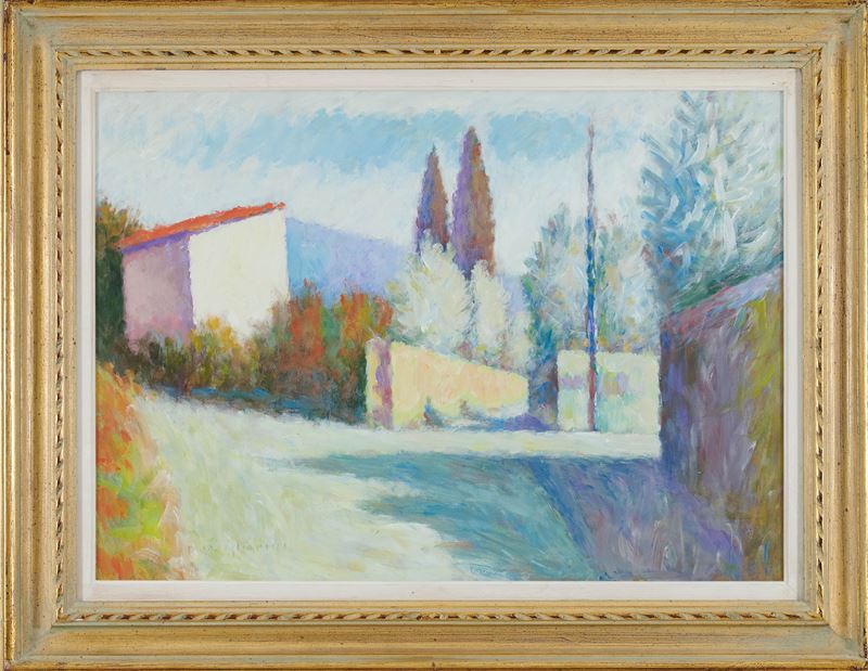 Dino Migliorini - Scorcio di Paese