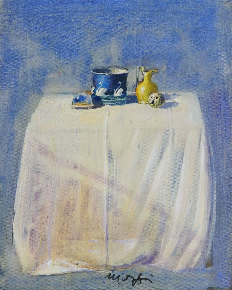 Mario Madiai - Tavola con Oggetti