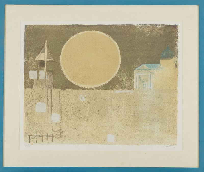 Bruno Saetti - Paesaggio