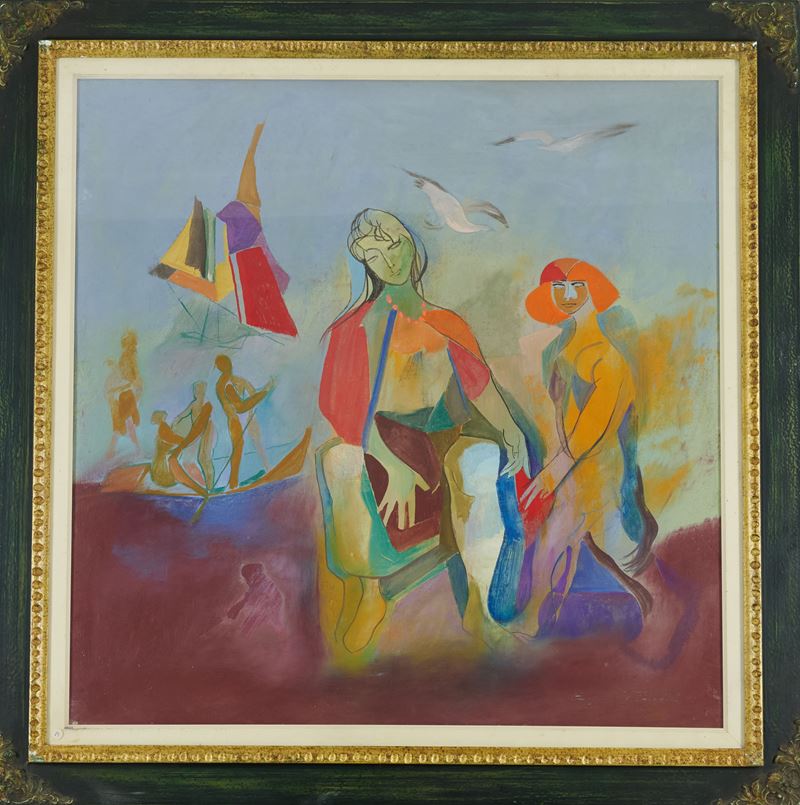 Eugenio Pardini - Mattino sul Mare