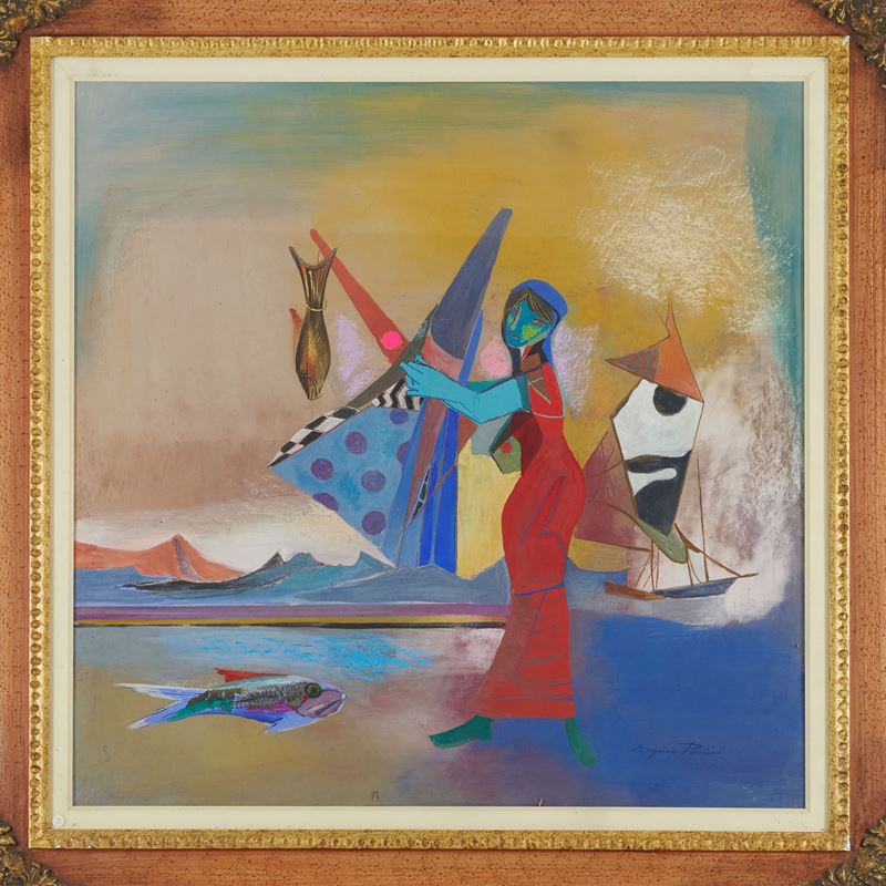 Eugenio Pardini - Donna Pescatrice
