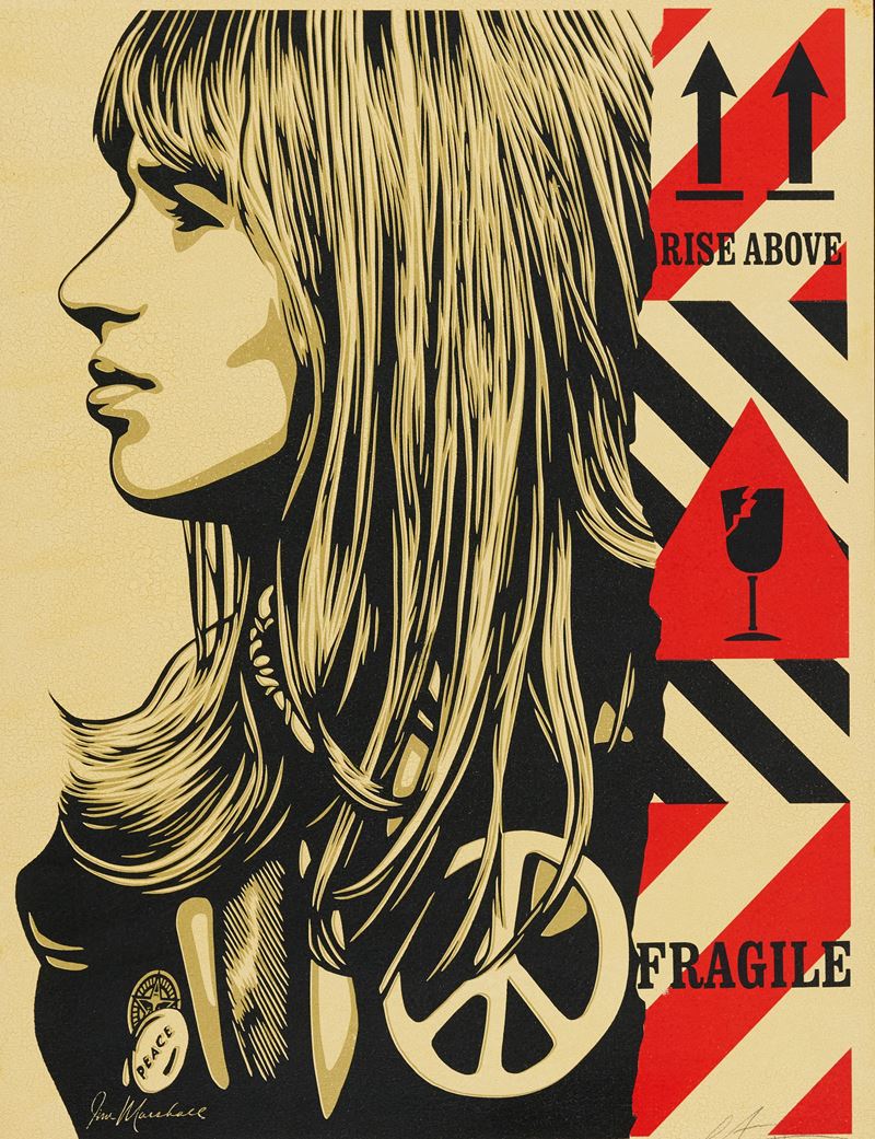 Shepard Fairey Obey - Fragile Peace
