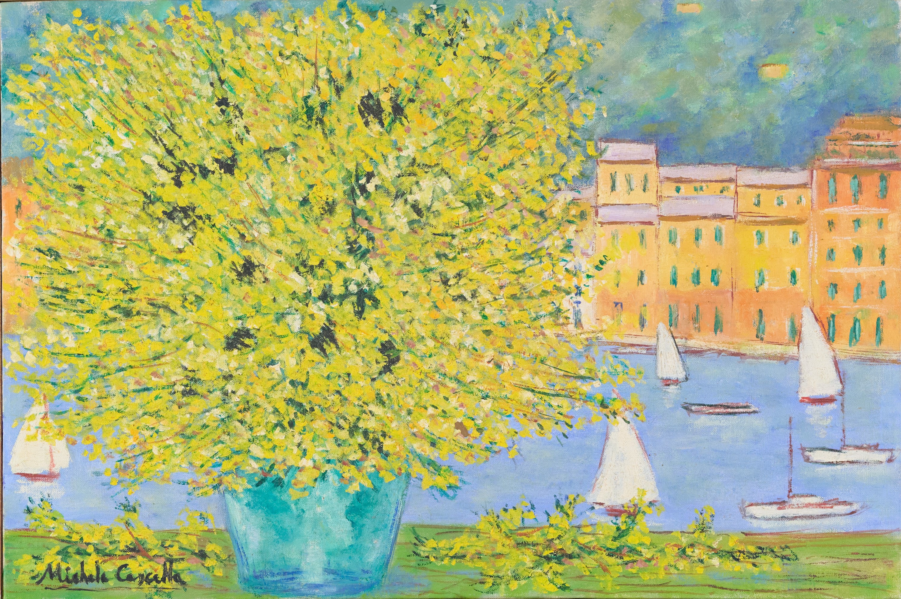 Michele Cascella - Fiori di Portofino