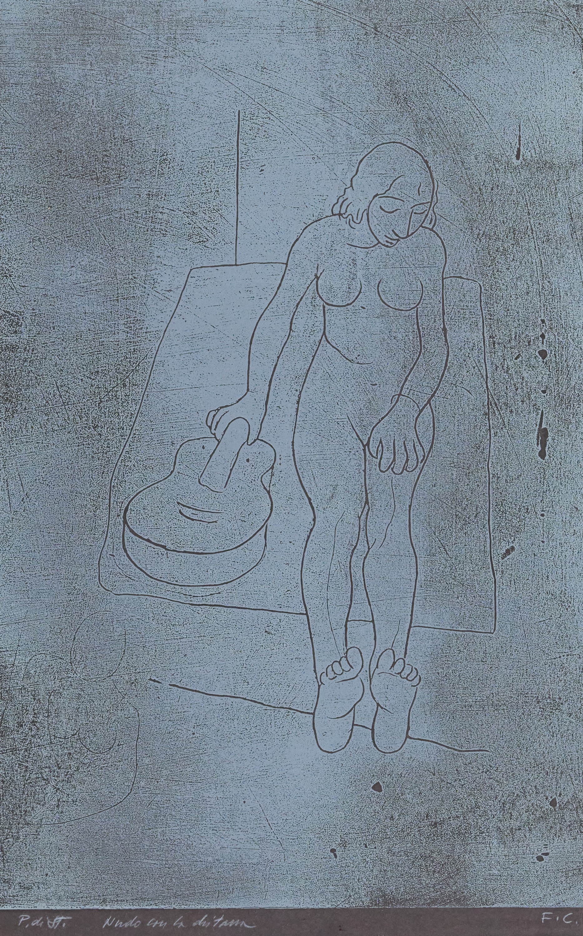 Felice Casorati - Senza Titolo