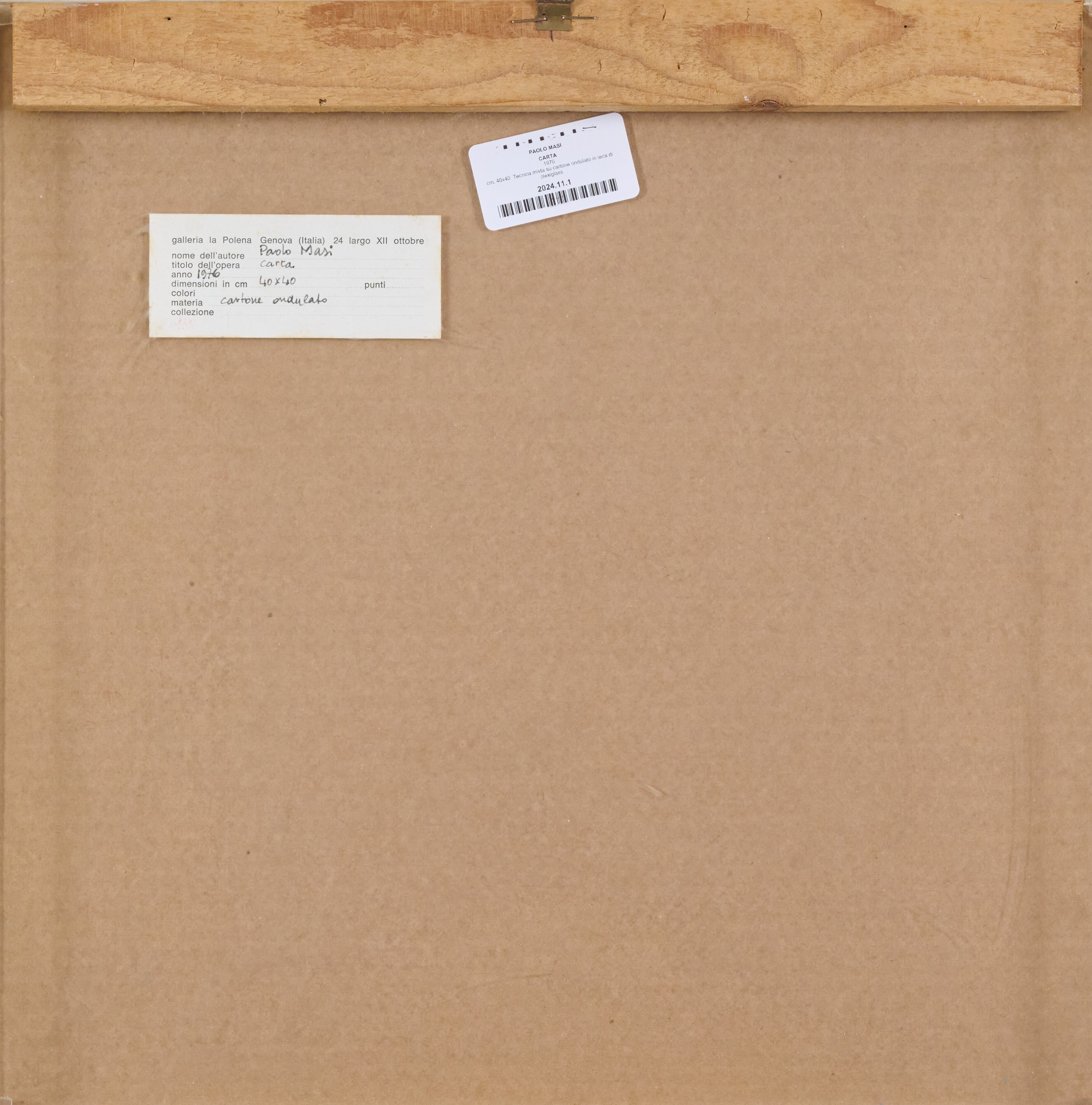 Paolo Masi - Carta