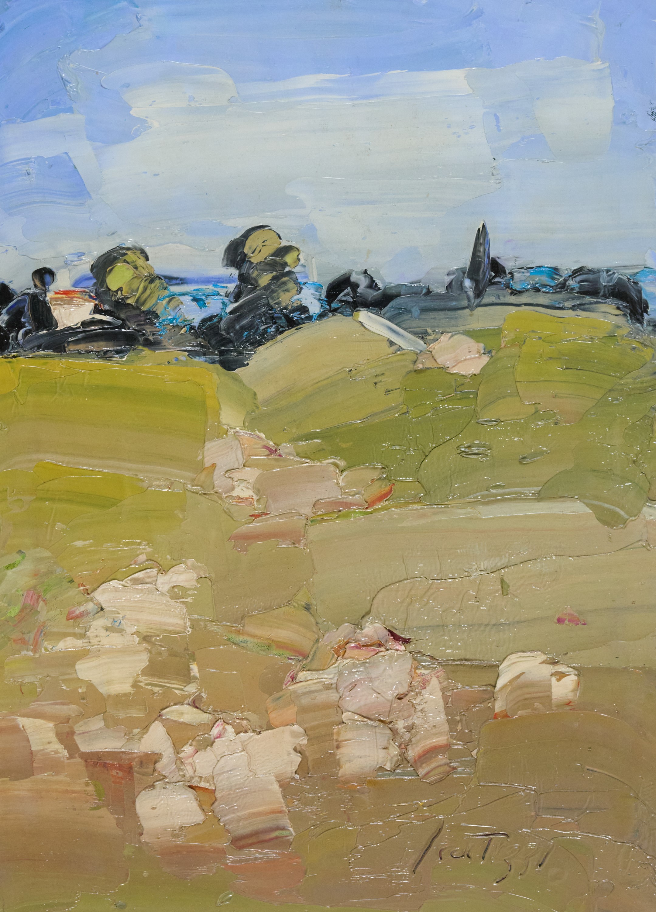 Sergio Scatizzi - Paesaggio in Primavera
