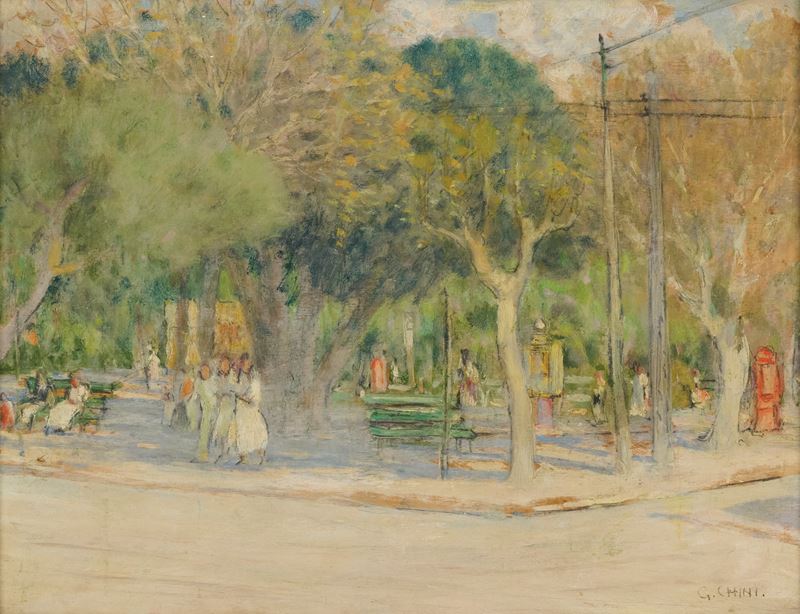 Galileo Chini - Giardini Pubblici