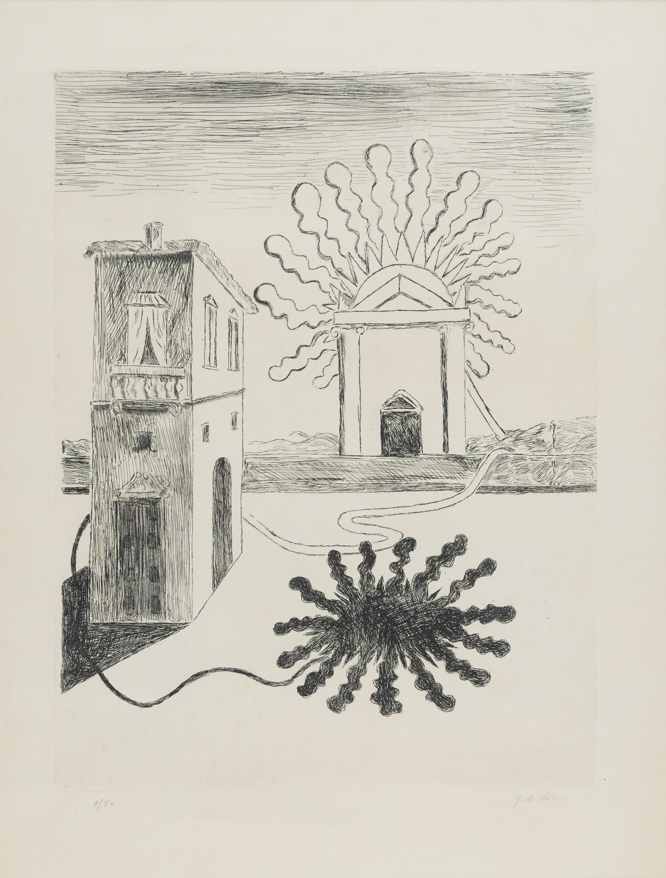 Giorgio De Chirico - Tempio del Sole