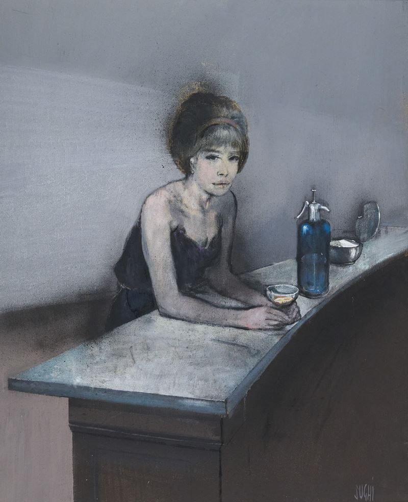 Alberto Sughi - Figura Femminile