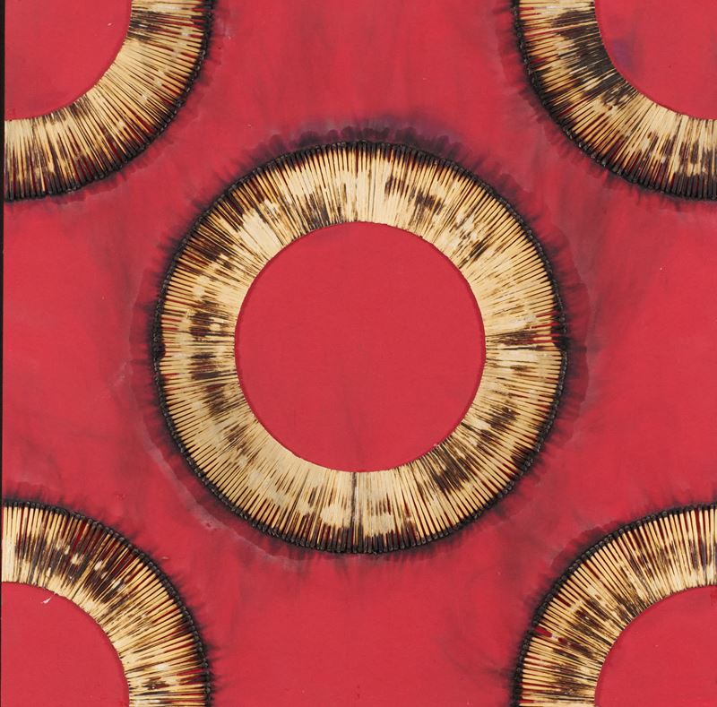 Bernard Aubertin - Dessin De Feu Circulaire