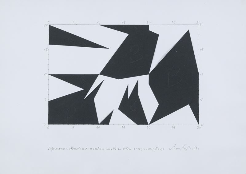 Sergio Lombardo - Deformazione Stocastica di Scacchiera, Inscritta su Bitoro: L=10 ; N=25; I=0,3