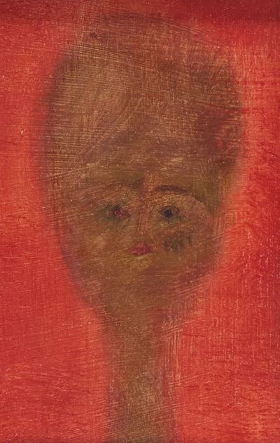 Spazio Rosso con Figura