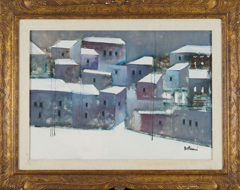 Lido Bettarini - Paesaggio Innevato