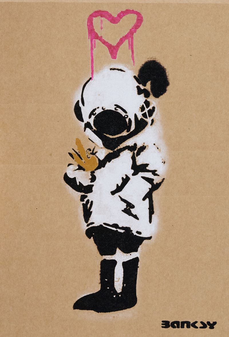 Banksy - Space Girl