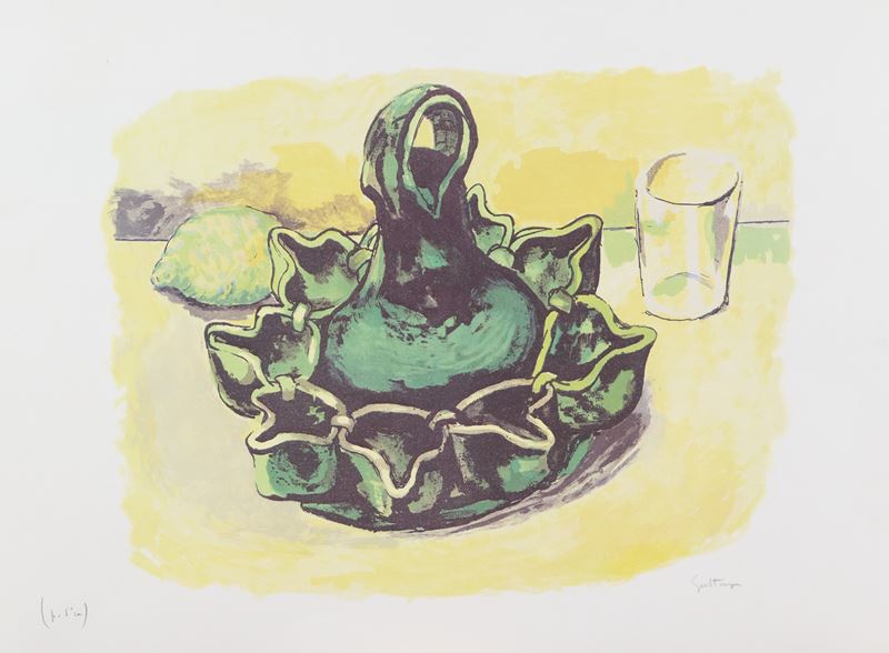 Renato Guttuso - Natura Morta con Limoni