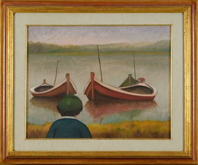Barche e Pescatore
