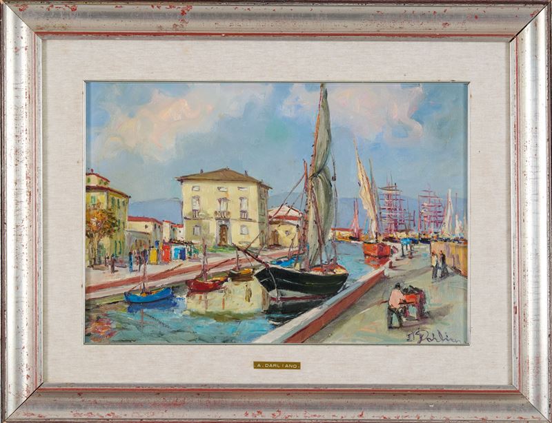 A. Darliano - Viareggio " il Porto "