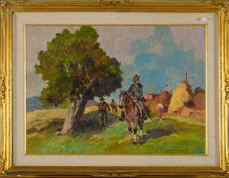 Carlo Domenici - Buttero