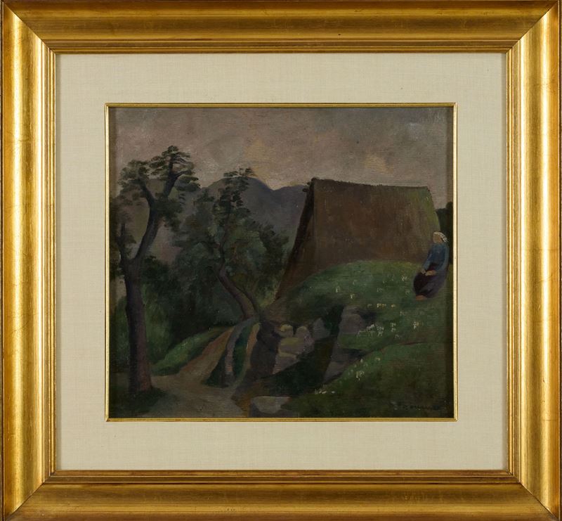 Pietro Morando - Paesaggio Campestre