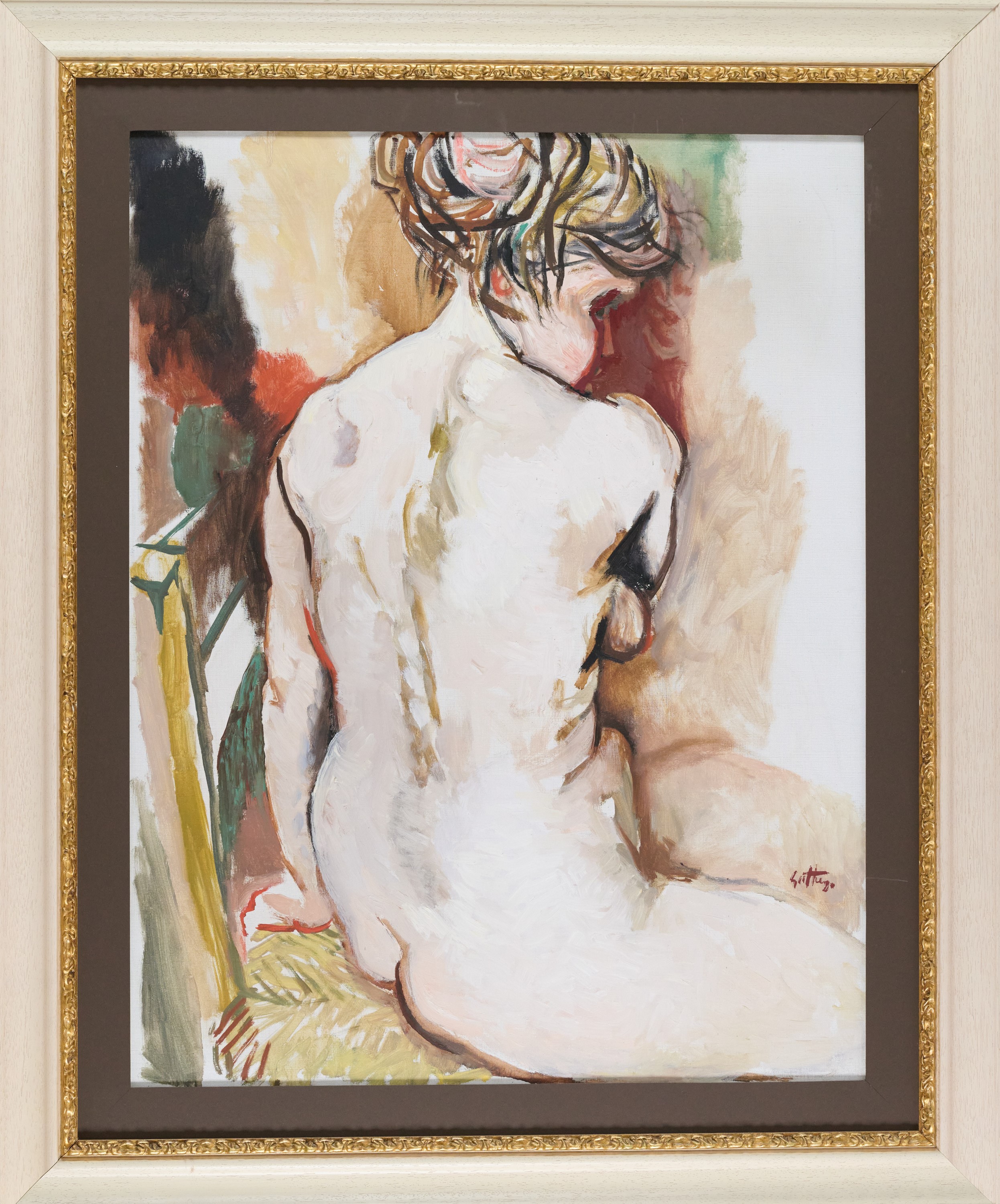 Renato Guttuso - Nudo di Ragazza