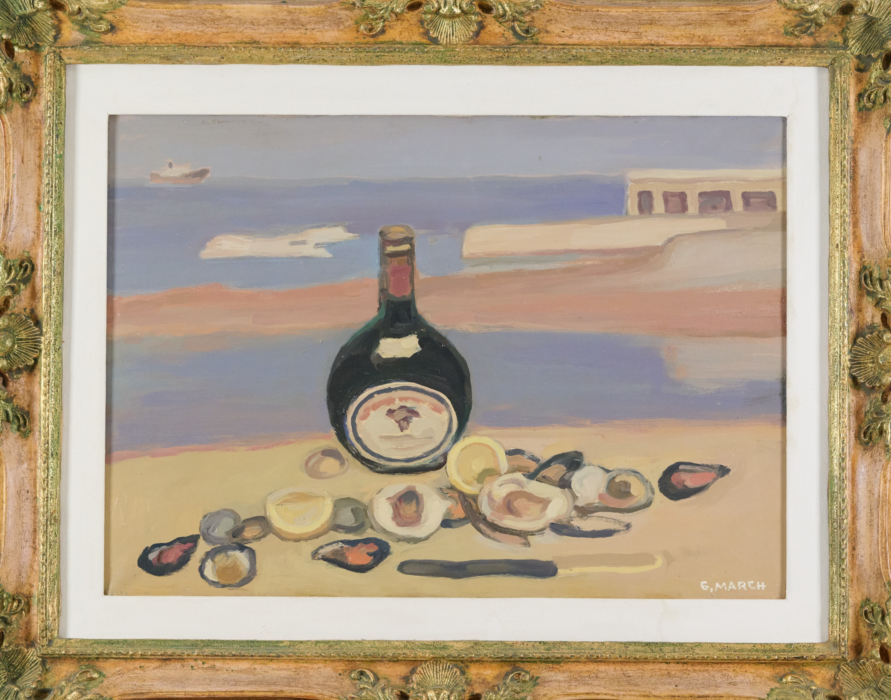 Giovanni March - Natura Morta al Mare