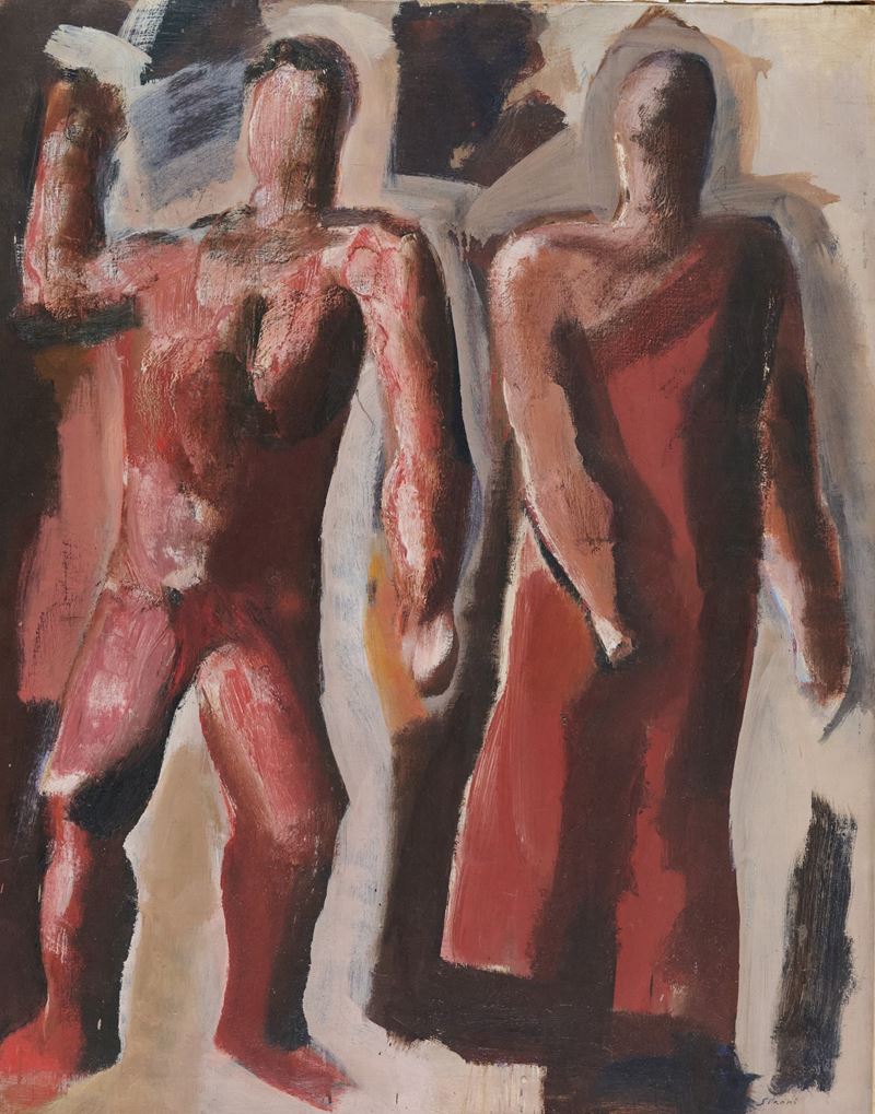 Mario Sironi - Due Figure