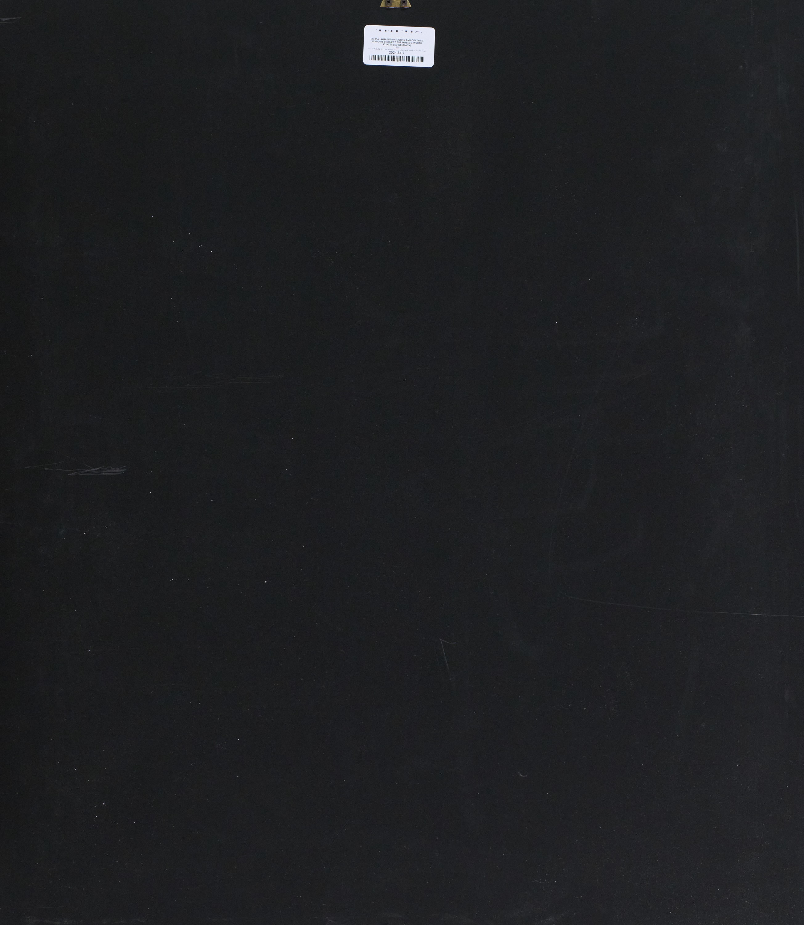 Wrappend floors and covered windows (Project for Museum Wurth Kunzelsau Germany)