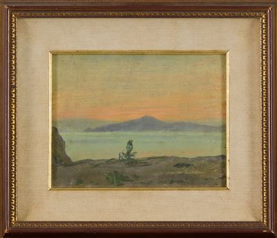 Paesaggio al Tramonto