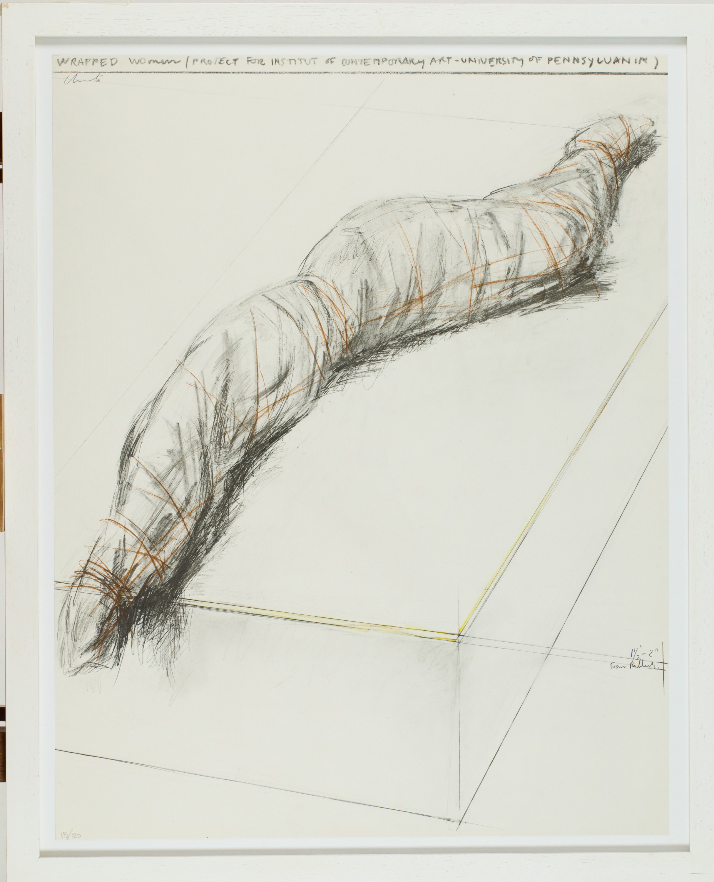 Wrapped women ( Project for the Institute of Contemporary Art, Philadelphia )