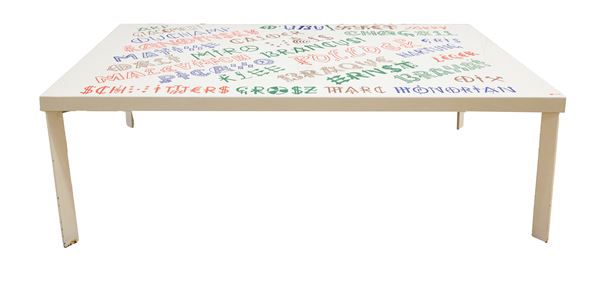 Jeaques Villegl&#233; - Table "Malevitch"