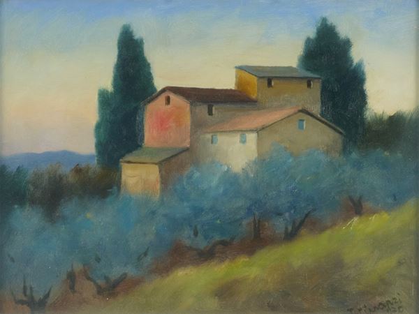 Nino Tirinnanzi - Paesaggio Toscano