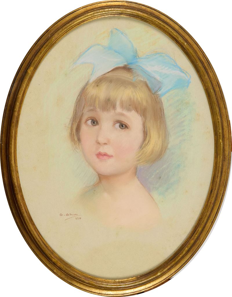 Guglielmo Ghini - Ritratto di Bambina