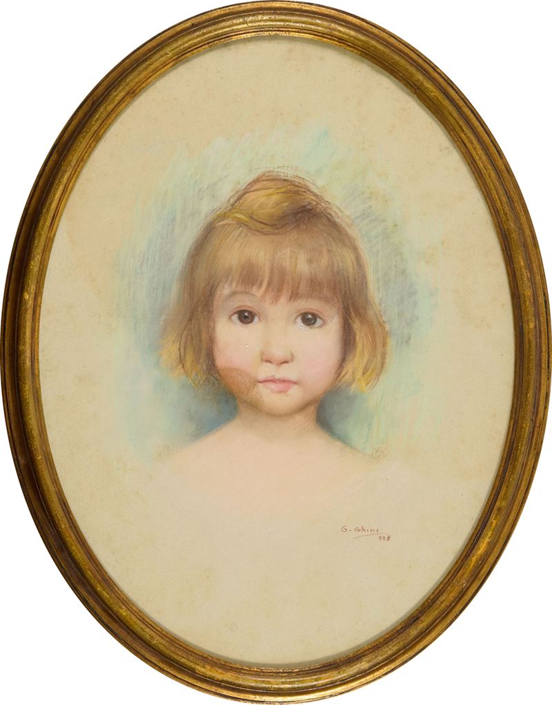 Guglielmo Ghini - Ritratto di Bambina