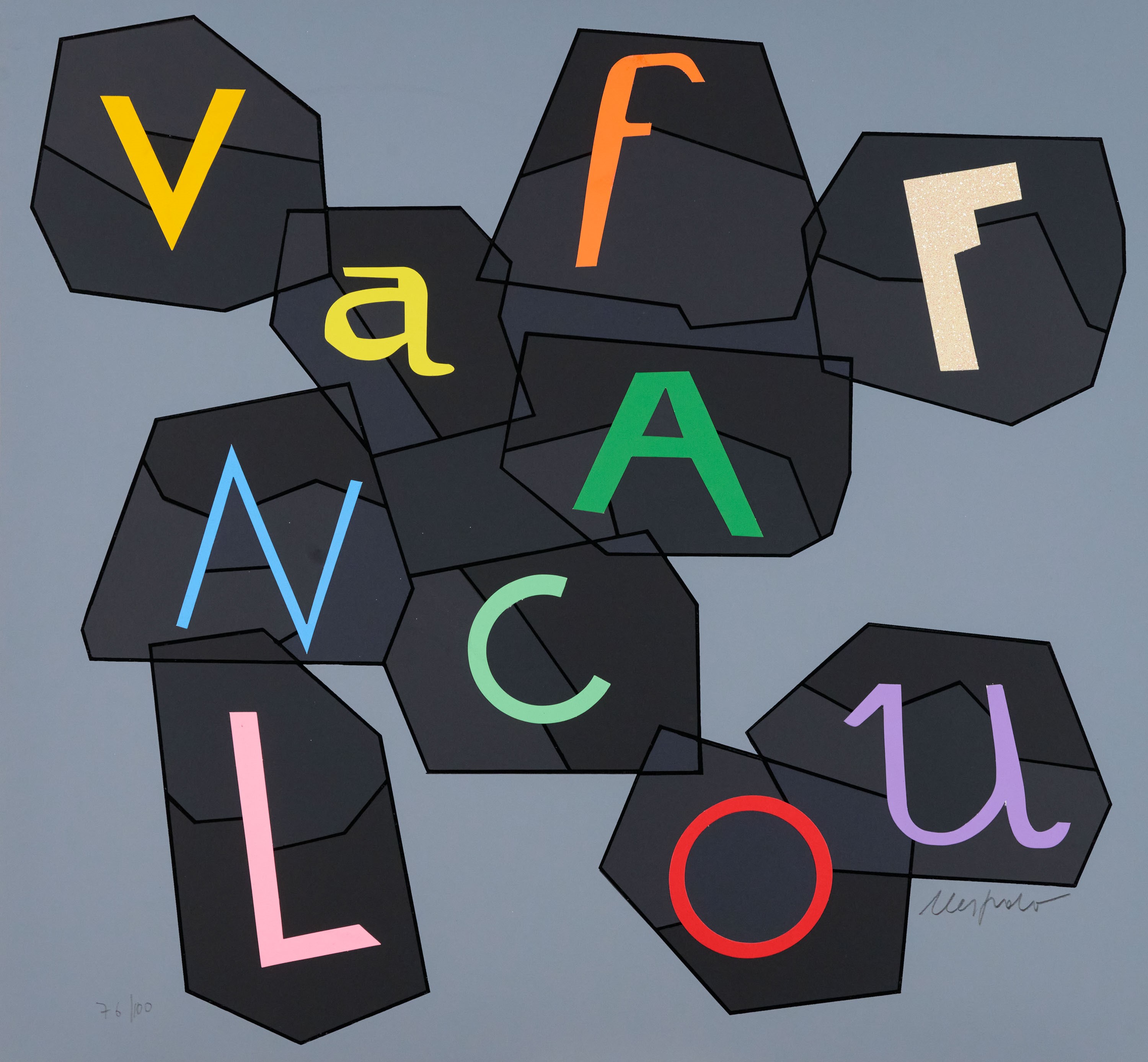 Ugo Nespolo - Vaffanculo