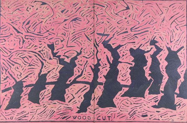 Aldo Mondino - Wood Cut