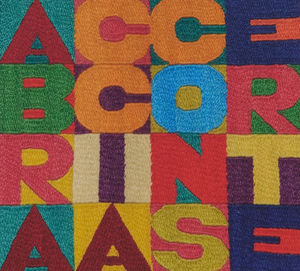 Alighiero Boetti - A braccia conserte