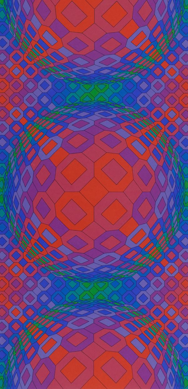 Victor Vasarely - Osmosis