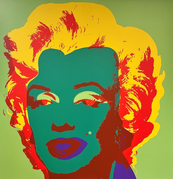 Andy Warhol (After) : Marilyn Monroe 11.25  - Serigrafia su carta - Asta Asta di Arte Moderna e Contemporanea - Fabiani Arte