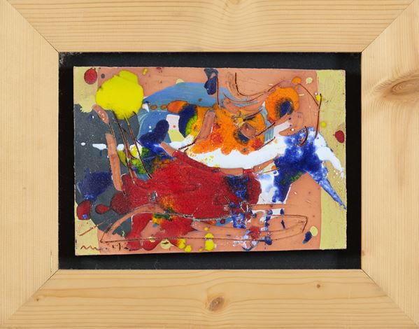 Giorgio Moiso : Senza titolo  - Ceramica Invetriata - Asta Asta di Arte Moderna e Contemporanea - Fabiani Arte