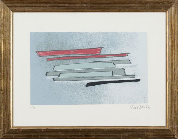 Hans Richter : Senza titolo  (1972)  - Serigrafia su carta - Asta Asta di Arte Moderna e Contemporanea - Fabiani Arte